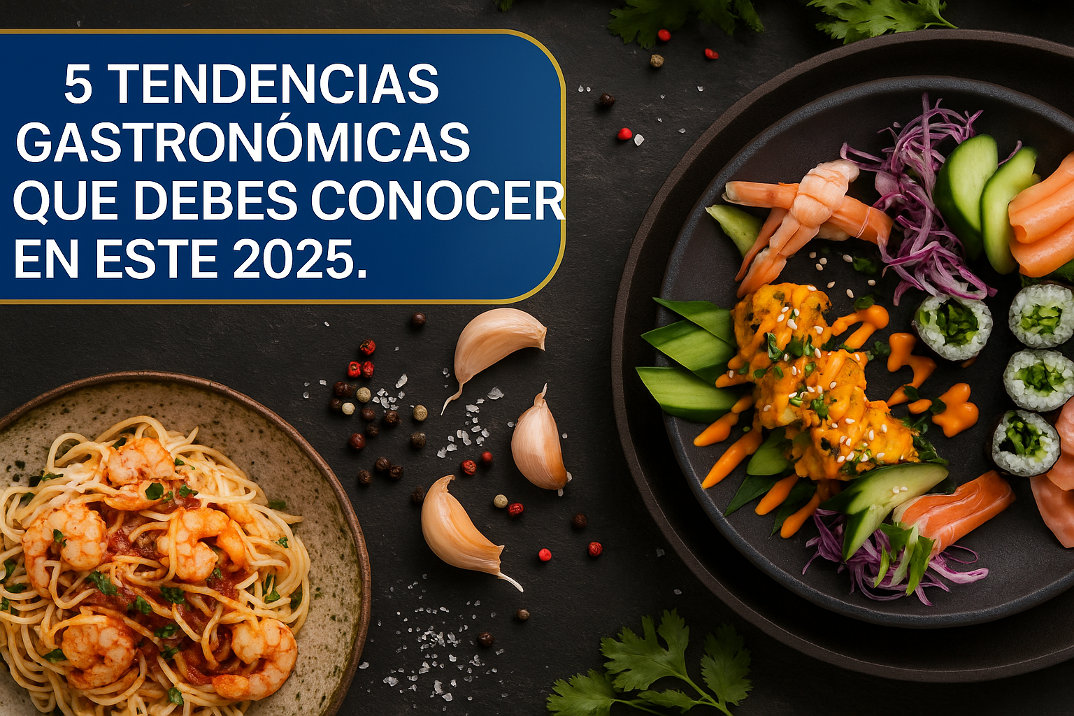 5 Tendencias Gastronómicas que Debes Conocer en 2025
